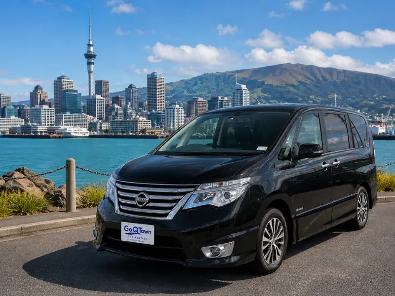 Nissan Serena Hybrid 8 Seater Van Hire Christchurch