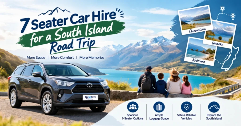 7 Seater Car Hire Christchurch Airport: Easy Travel for Families and Groups 2 7 Seater Car Hire for a South Island Road Trip