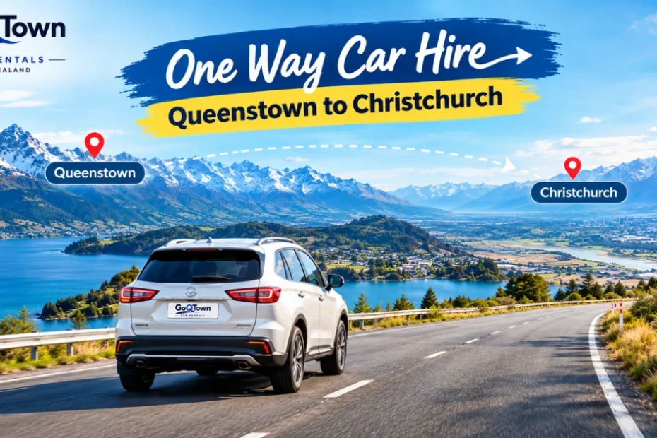 One Way Car Hire Queenstown to Christchurch