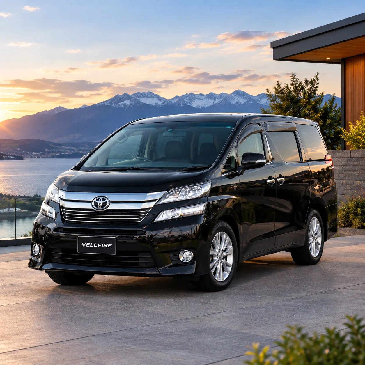 Toyota Vellfire 8 Seater Car Hire Christchurch